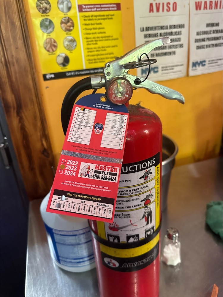 Read more about the article When should a business owner replace, recharge or dispose a fire extinguisher in NYC?