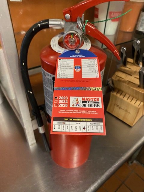 Master Fire Portable Extinguisher Service NYC Sales & Service Manhattan Brooklyn Bronx Queens 3