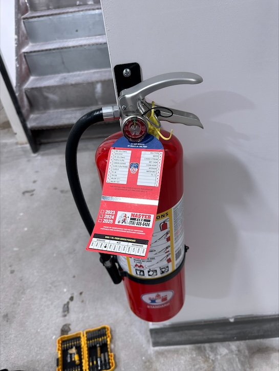 Master Fire Extinguisher Service Bronx NY Sales & Recharge 3