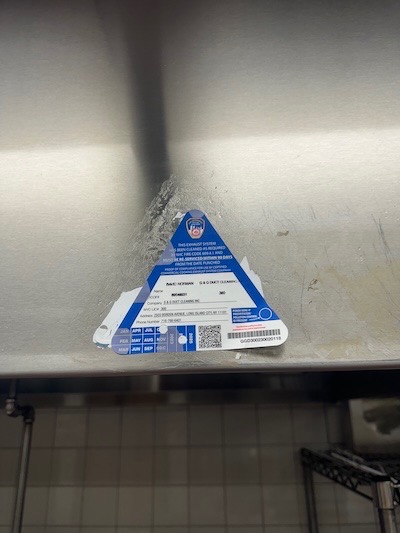 Kidde Fire Suppression System Installation