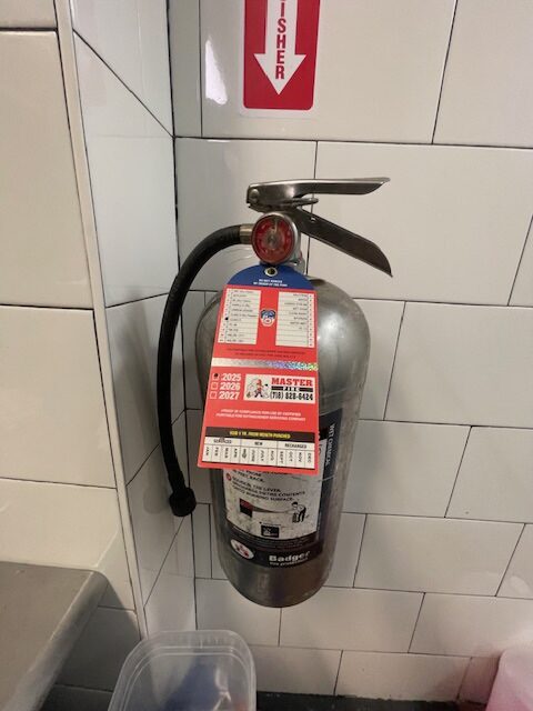 Manhattan NYC Portable Fire Extinguisher Sales & Installation for Restaurants & Businesses 1