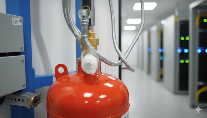 Data Center Fire Protection Master Fire Halotron Fire Extinguishers 6
