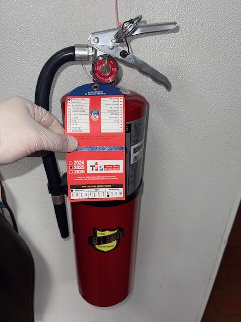 How many fire extinguishers does a Brooklyn Restaurant need 241 South 4th St 5