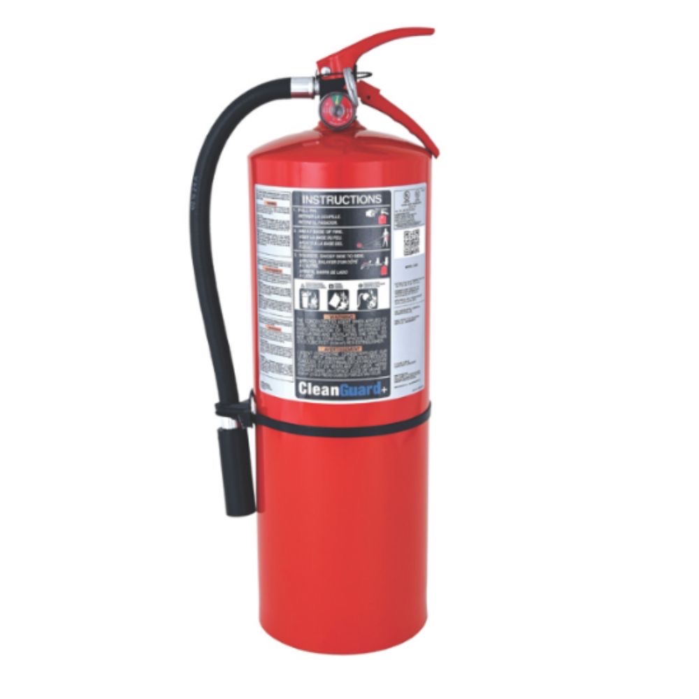 25lb cleanguard+ clean agent fire extinguisher - 1
