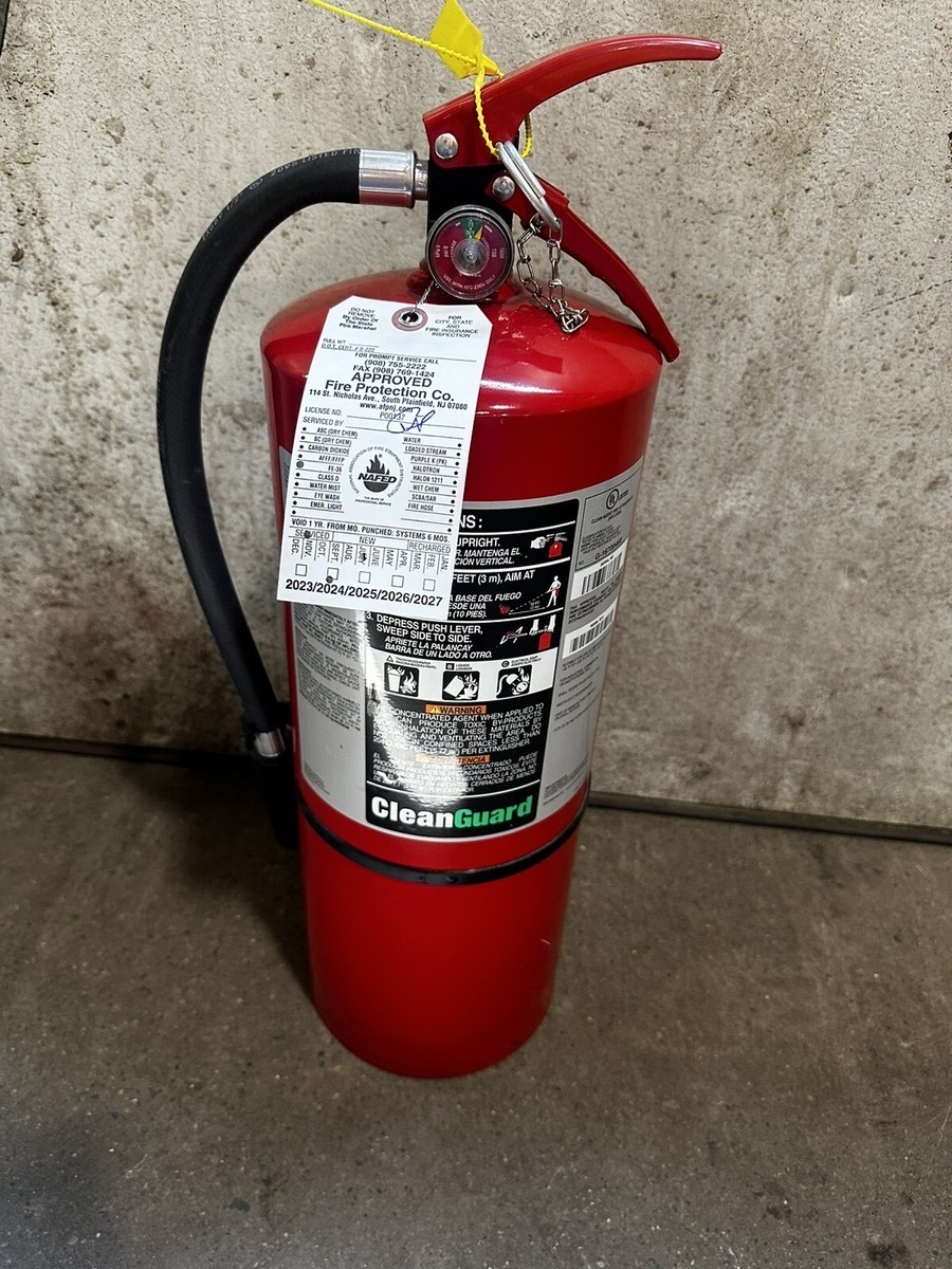 Master Fire Cleanguard+ Fire Extinguisher Sales & Service NYC 4 Queens