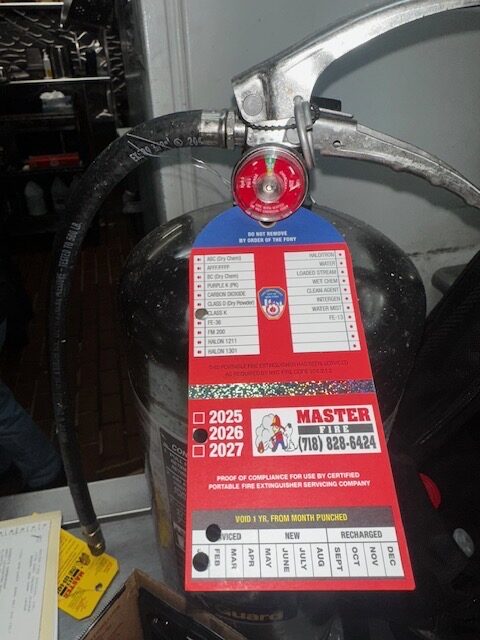 Master Fire FDNY Ansul Filing For NYC Restaurant Kitchens 73