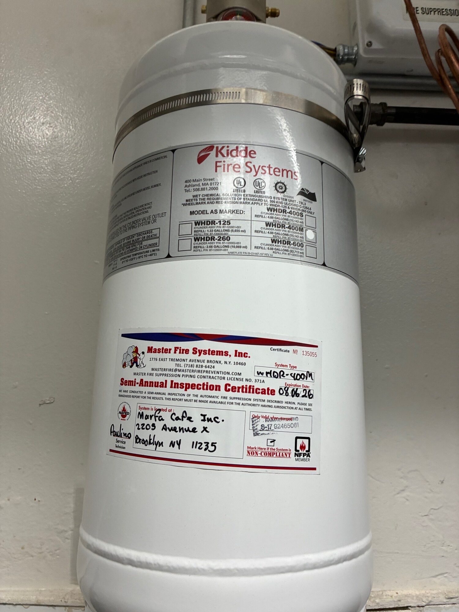 CLEANGUARD Clean Agent Extinguisher Bay Ridge Brooklyn 1