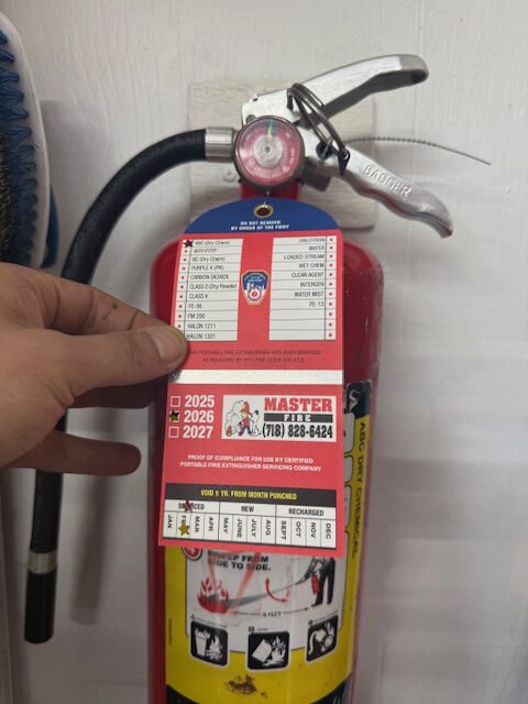 Master Fire When to Replace or Recharge Restaurant Fire Extinguisher in NYC 2