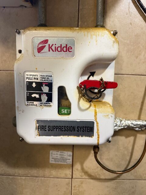 Kidde Fire Suppression System Installation