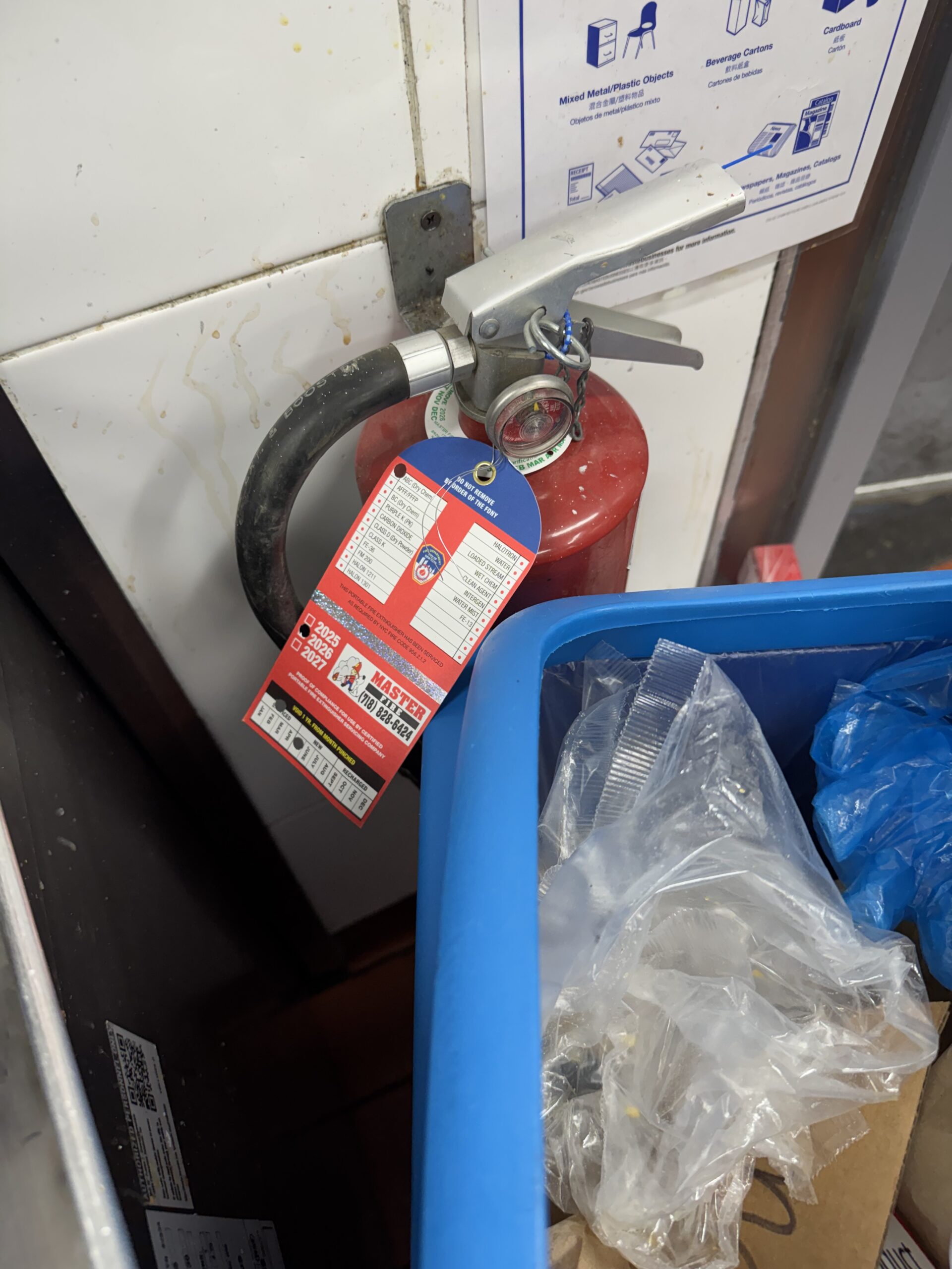 Master Fire Extinguisher Service Manhattan Restaurants Offices & Stores 3