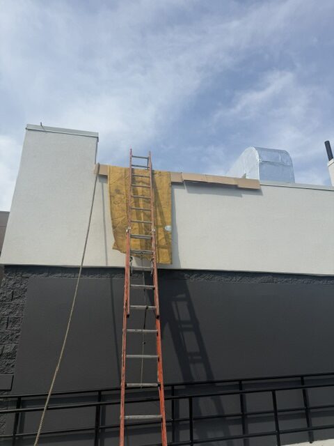 Master Fire Mechanical renovating Boston Market at 60-18 Metropolitan Avenue in Ridgewood Queens NY 6880